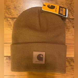 Carhartt Classic Brown Beanie NWT